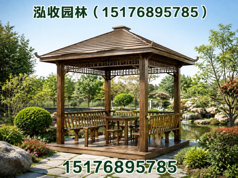 上海防腐木展示图
